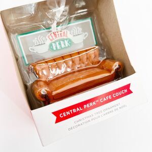 Hallmark FRIENDS TV Show Central Perk Cafe Couch Tree Ornament  NEW in Orig Box